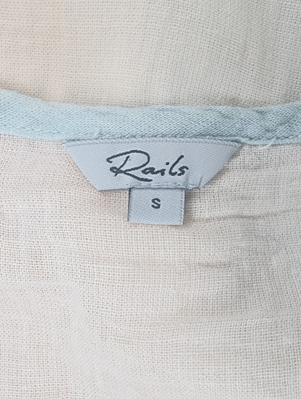 Rails Ashlyn Sunset Gradient Linen Blend Dress, Womens Small - Picture 6 of 6